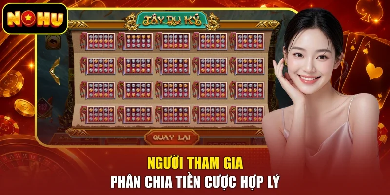 Người tham gia phân chia tiền cược hợp lý